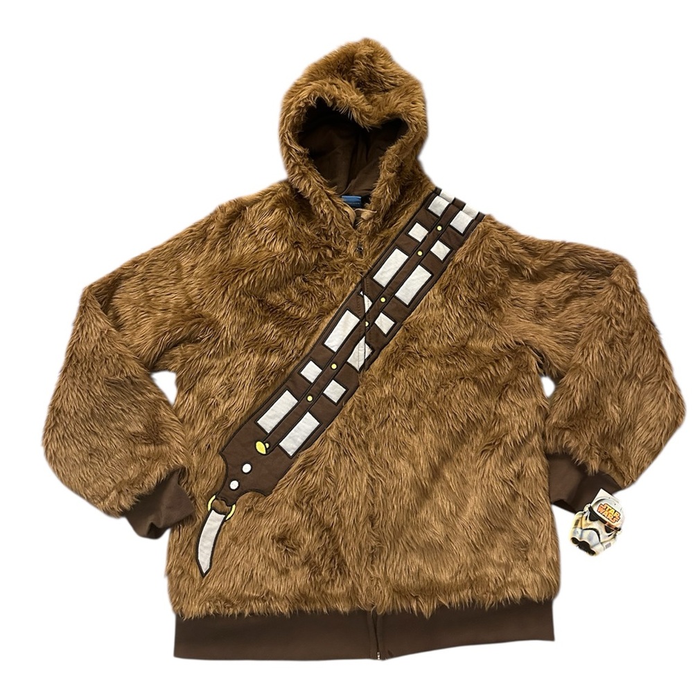 Star Wars Mad Engine Chewbacca Hoodie Wookie Lucasfilm Furry NWT size Large